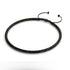 Serpentine | Rainbow Eclipse Hematite x Gunmetal | Double Wave Necklace